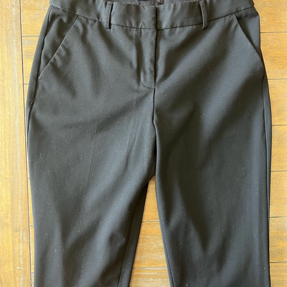 Express Flat-front Ankle Columnist Slacks, size6S